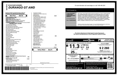 2022 Dodge Durango GT Plus Blacktop Sunroof AWD - Photo 18 - St Albert, AB T8N 3Z7