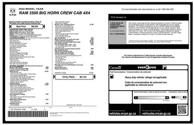 2022 RAM 3500 Big Horn  4x4 - Photo 16 - St Albert, AB T8N 3Z7