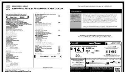 2020 RAM 1500 Classic Express  4x4 - Photo 16 - St Albert, AB T8N 3Z7