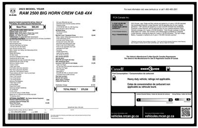 2023 RAM 2500 Big Horn Off Road  4x4 - Photo 22 - St Albert, AB T8N 3Z7