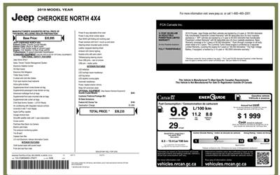 2019 Jeep Cherokee North  4X4 - Photo 15 - St Albert, AB T8N 3Z7