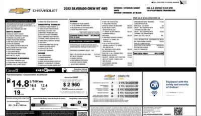 2022 Chevrolet Silverado 1500 Work Truck  4x4 - Photo 18 - St Albert, AB T8N 3Z7