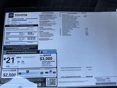 2025 Toyota Tacoma TRD Sport - Photo 12 - Hurricane, UT 84737