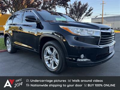 2016 Toyota Highlander Hybrid Limited   - Photo 1 - Sacramento, CA 95826