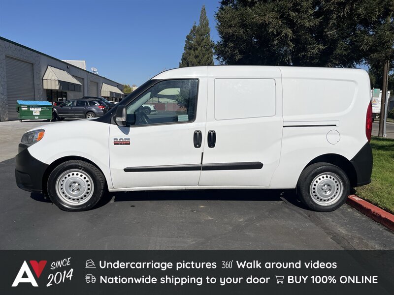 Bright White Clear Coat 2019 RAM ProMaster City Tradesman Cargo Van FWD Van Front-Wheel Drive 9-Speed Automatic