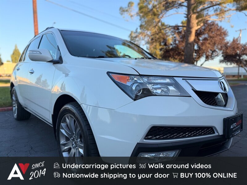 White 2012 Acura MDX SUV / Crossover All-Wheel Drive 6-Speed Automatic