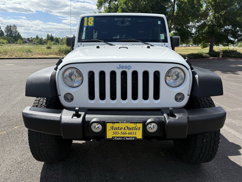 2018 Jeep Wrangler JK Unlimited Sport S  