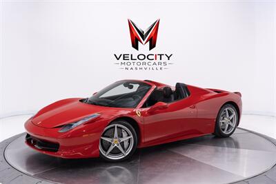 2012 Ferrari 458 Spider Convertible