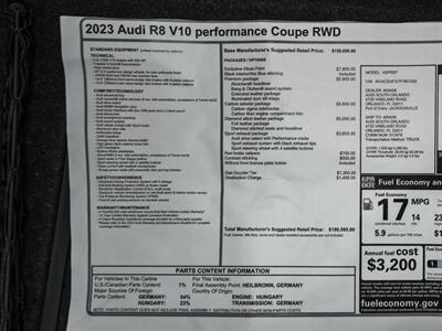 2023 Audi R8 V10 performance   - Photo 38 - Nashville, TN 37217