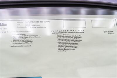2026 Lexus LC 500 Inspiration Series   - Photo 115 - Nashville, TN 37217