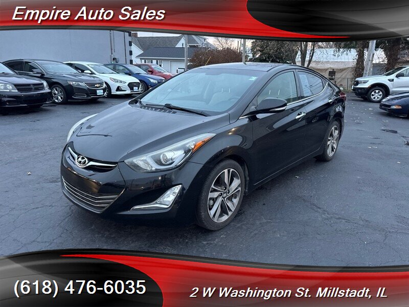 Phantom Black 2016 Hyundai Elantra Sedan Front-Wheel Drive Automatic