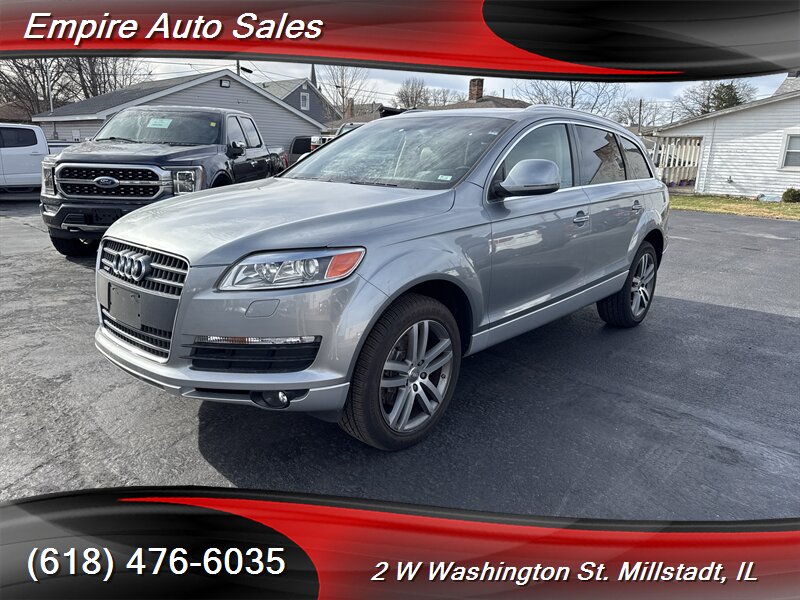 Light Silver Metallic 2007 Audi Q7 SUV / Crossover All-Wheel Drive Automatic