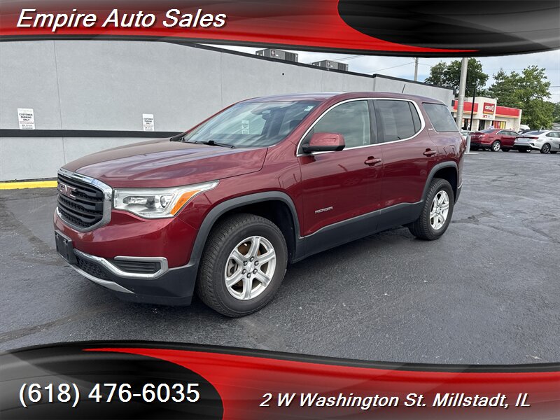 Crimson Red Tintcoat 2017 GMC Acadia SUV / Crossover Front-Wheel Drive Automatic