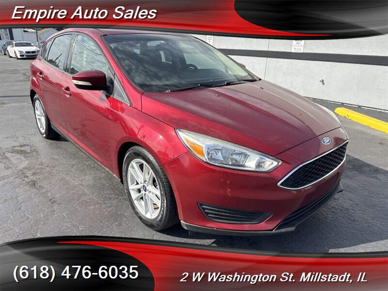 Ruby Red Metallic Tinted Clearcoat 2017 Ford Focus Hatchback Front-Wheel Drive Automatic