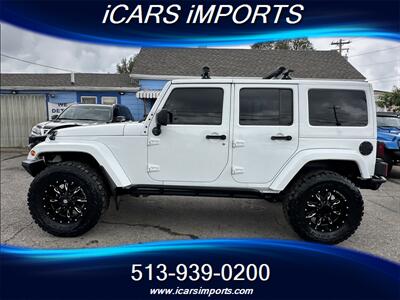 2014 Jeep Wrangler Unlimited Sahara  4WD LIFTED - Photo 8 - Fairfield, OH 45014