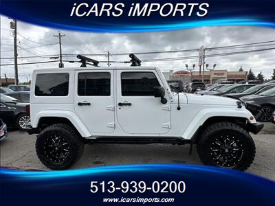 2014 Jeep Wrangler Unlimited Sahara  4WD LIFTED - Photo 3 - Fairfield, OH 45014