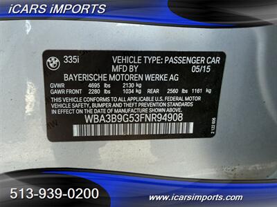 2015 BMW 335i xDrive  w/NAVI & BackUp Cam - Photo 40 - Fairfield, OH 45014