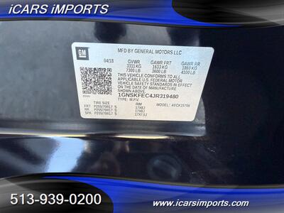 2018 Chevrolet Tahoe Special Service  4WD w/BackUpCam - Photo 16 - Fairfield, OH 45014