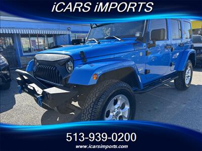 2015 Jeep Wrangler Unlimited Sahara  4WD LIFTED w/NAVI & BackUp Cam - Photo 2 - Fairfield, OH 45014