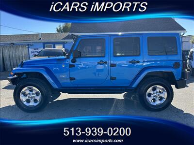 2015 Jeep Wrangler Unlimited Sahara  4WD LIFTED w/NAVI & BackUp Cam - Photo 1 - Fairfield, OH 45014