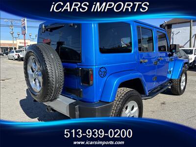 2015 Jeep Wrangler Unlimited Sahara  4WD LIFTED w/NAVI & BackUp Cam - Photo 5 - Fairfield, OH 45014