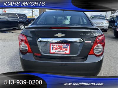 2014 Chevrolet Sonic LTZ Auto  w/BackUp Cam - Photo 7 - Fairfield, OH 45014