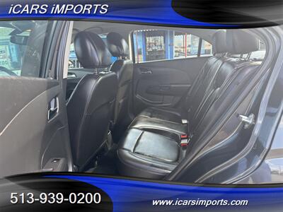 2014 Chevrolet Sonic LTZ Auto  w/BackUp Cam - Photo 17 - Fairfield, OH 45014