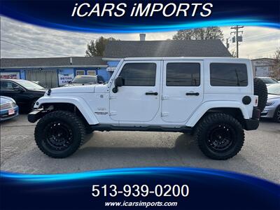 2014 Jeep Wrangler Unlimited Sahara LIFTED  4WD - Photo 1 - Fairfield, OH 45014