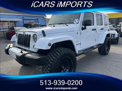 2014 Jeep Wrangler Unlimited Sahara LIFTED  4WD - Photo 8 - Fairfield, OH 45014