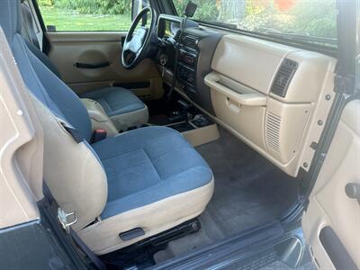 2002 Jeep Wrangler Sahara 4WD 4.0L 2dr   - Photo 27 - Boise, ID 83704