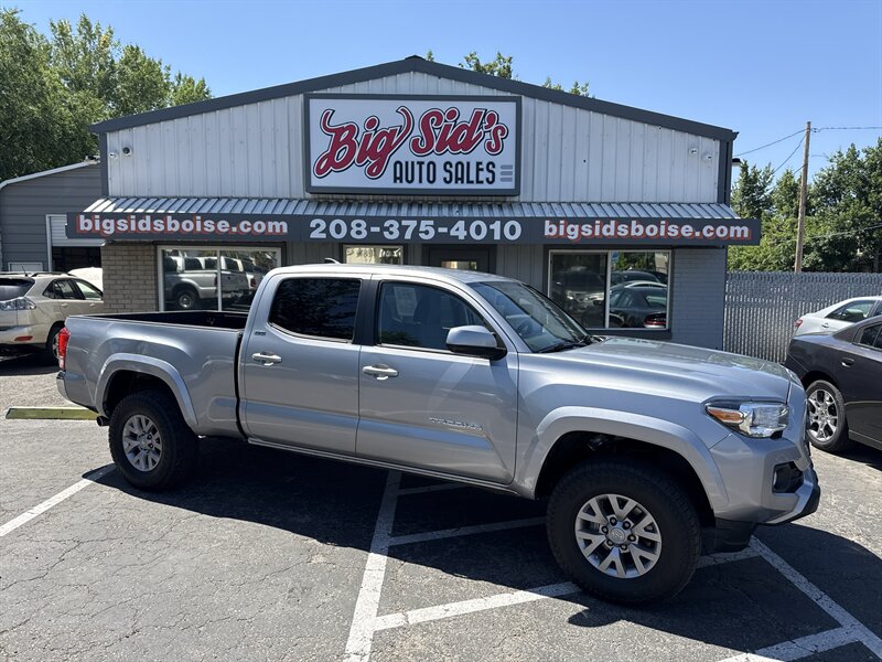 Silver Sky Metallic 2016 Toyota Tacoma Pickup Truck Four-Wheel Drive Automatic