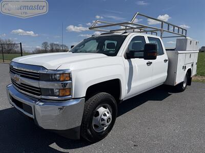 2017 Chevrolet Silverado 3500 8' Open Utility Truck