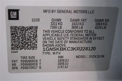 2019 Chevrolet Tahoe LT  Z71 - Photo 58 - Lexington, SC 29073