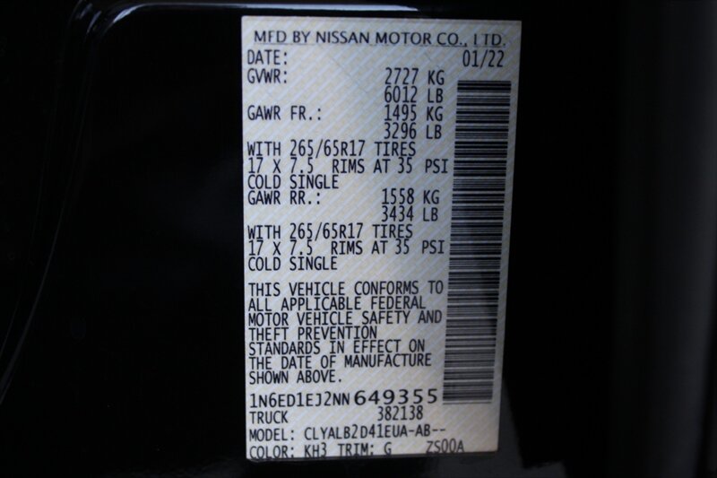 2022 Nissan Frontier SV - Photo 46 - Lexington, SC 29073