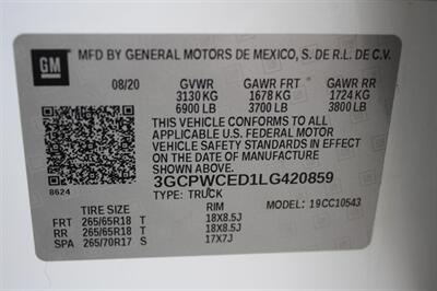 2020 Chevrolet Silverado 1500 LT   - Photo 44 - Lexington, SC 29073