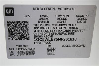 2022 Chevrolet Silverado 2500 Work Truck   - Photo 38 - Lexington, SC 29073