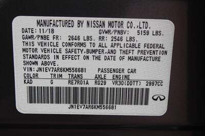 2019 INFINITI Q50 3.0T Luxe   - Photo 44 - Lexington, SC 29073