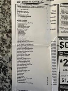 2021 BMW 540i xDrive  MSPORT - Photo 24 - Pottstown, PA 19464