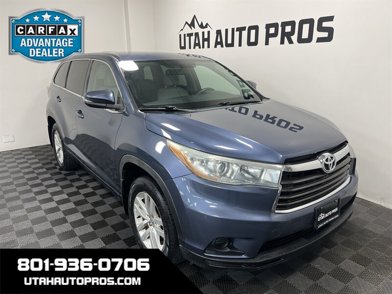 2015 Toyota Highlander LE   - Photo 1 - West Bountiful, UT 84087