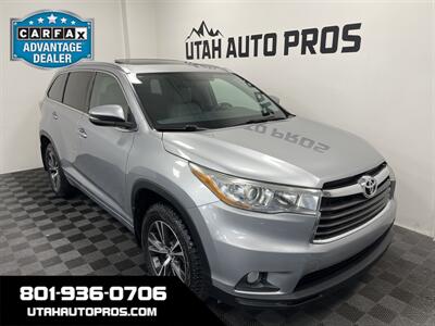 2016 Toyota Highlander XLE   - Photo 1 - West Bountiful, UT 84087