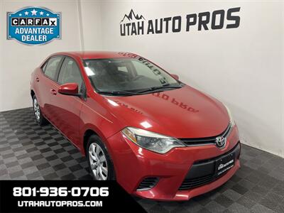 2015 Toyota Corolla LE Sedan