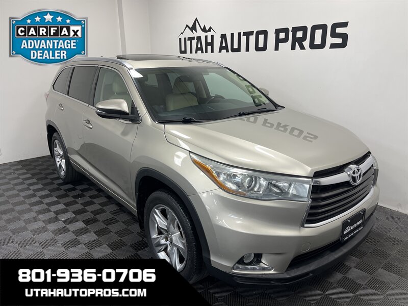 2014 Toyota Highlander Limited - Photo 1 - West Bountiful, UT 84087