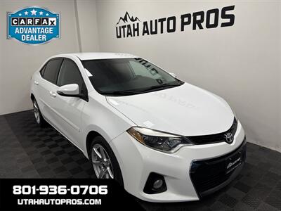 2014 Toyota Corolla S Plus Sedan