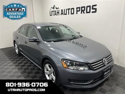 2013 Volkswagen Passat SE PZEV   - Photo 1 - West Bountiful, UT 84087