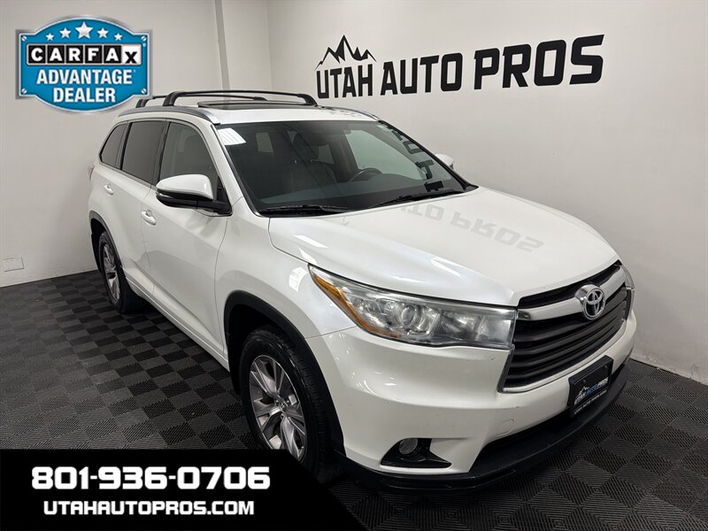 2015 Toyota Highlander XLE   - Photo 1 - West Bountiful, UT 84087