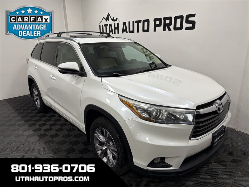 2015 Toyota Highlander XLE   - Photo 1 - West Bountiful, UT 84087