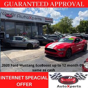 2020 Ford Mustang EcoBoost  up to 12 month 0%- same as cash Coupe