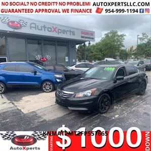 2012 Honda Accord SE  Up To 12 MONTHS SAME AS CASH Sedan