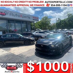 2015 Ford Mustang V6  up to 12 month 0%- same as cash Convertible