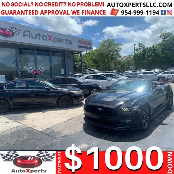 2015 Ford Mustang V6 up to 12 month 0%- same as cash - Photo 1 - Wilton Maners, FL 33311